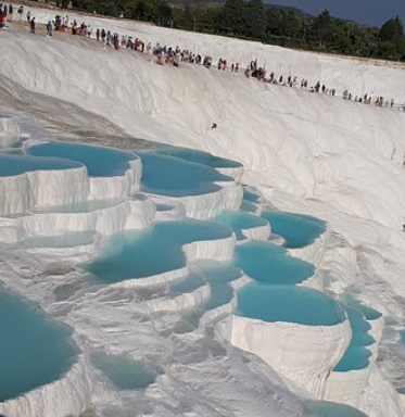 Pamukkale tarihi Kleopatra antik havuzu