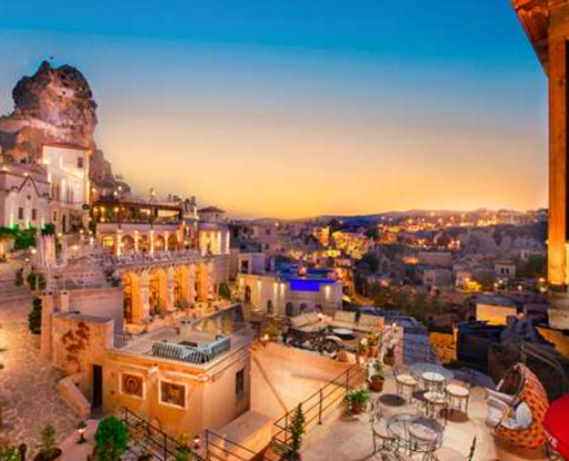 Kapadokya Göreme tarihi mağara otelleri